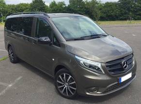 Rent a Mercedes Vito  7+1 seats  in Bucharest Baneasa Airport