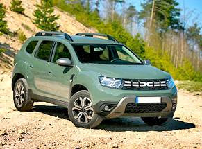 Rent a Dacia Duster 2 facelift in Bucharest