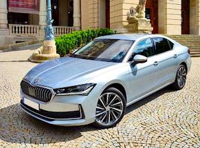 Rent a Skoda Superb new in Bucharest Otopeni Airport